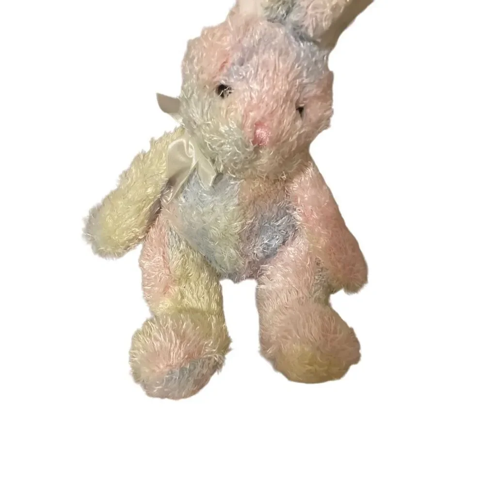 Plush Bunny Rabbit Ears Headband Stuffed Animal Neon Kids Children Toys Toy Cute